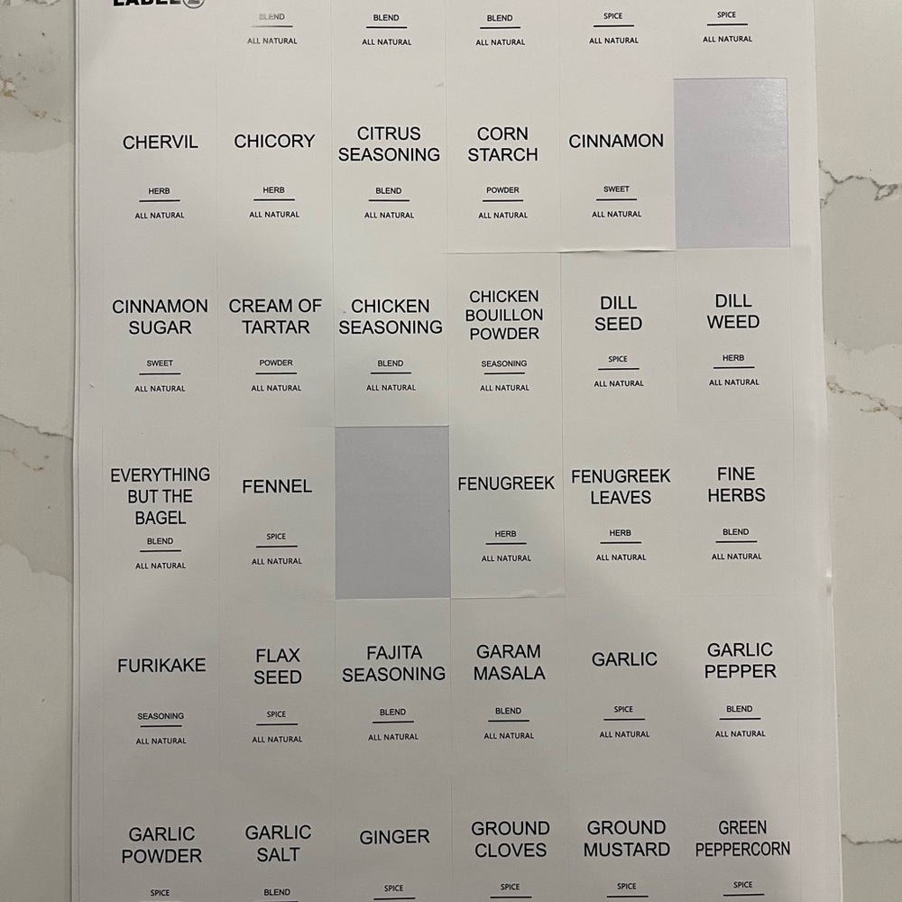 Labels - Picture 2 of 10